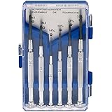 Cimostar 6pc Micro Precision Screwdriver Set- Jewelry, Watch Repair, Electronics