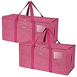 BALEINE Extra Large Storage Tote with Zippers