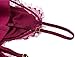 Everyday Bras，Lingerie Set，Women's 18 Hour Original Comfort Strap Bra, Lingerie for Women, Panty Set,G-String(M, Red)
