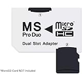 NEON MicroSD to Memory Stick PRO Duo Dual slot adapter (microSD/microSDHC)