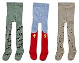 3-Pack Cute Kids Girls Boys 0-3T Tights Legging Pants Warm Stockings (L(2-3 years), pic1)