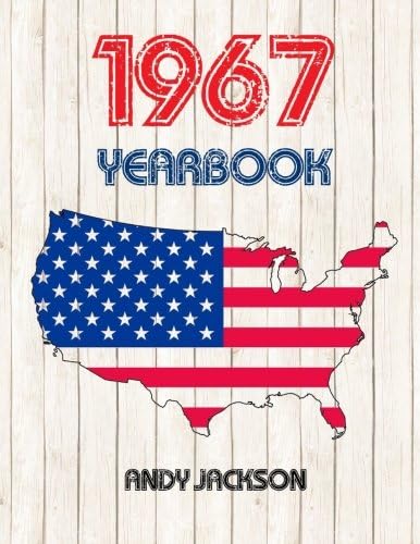 1967 U.S. Yearbook: Interesting original book full of facts and figures from 1967 - Unique birthday gift or anniversary present idea!