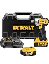 DEWALT, DCF880HM2, juego de llaves de impacto, 20 voltios, MAX, iones de litio, 1 2 pulgada, con aro de cordón curvo.