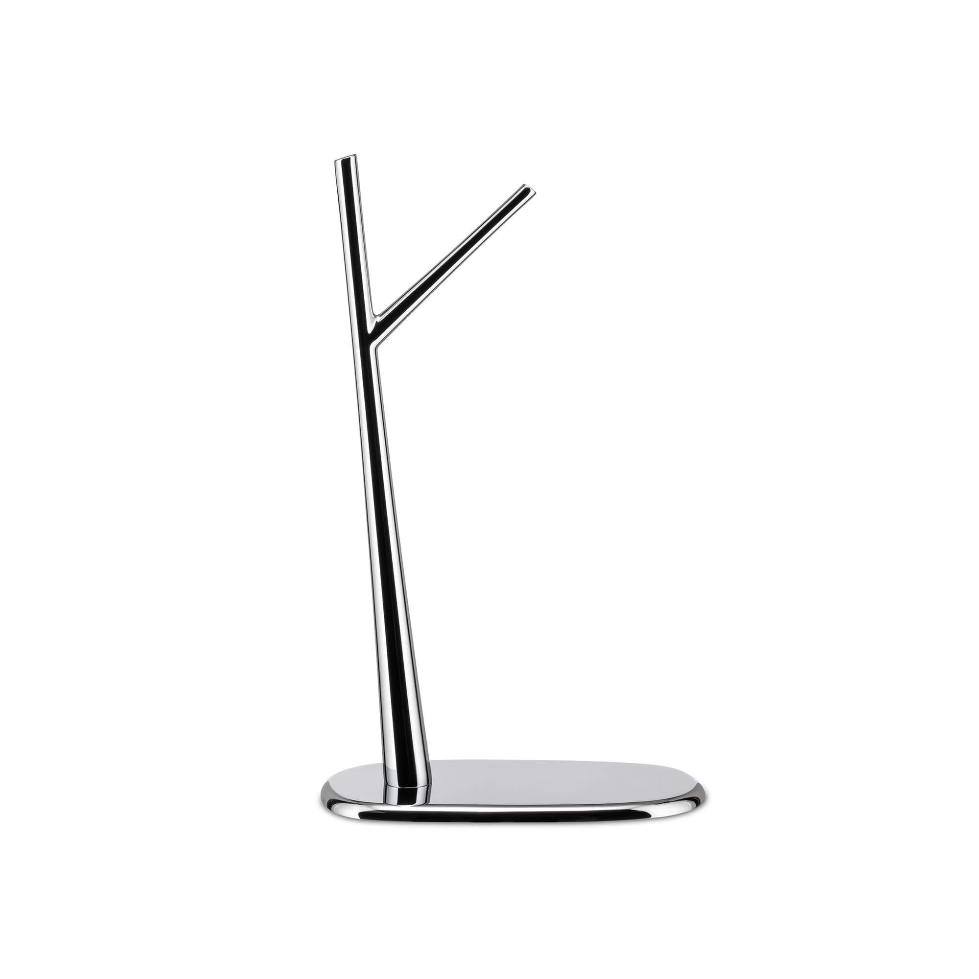 Alessi | Dear Charlie JT01 - Banana Holder in Chrome-Plated Zamak, Mirror polished