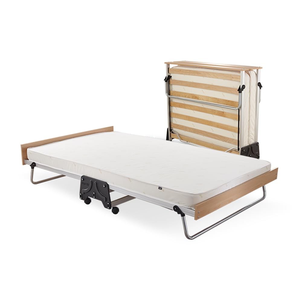 JAY-BE J-Bed Folding Bed with Performance e-Fibre Mattress, Compact, Small Double