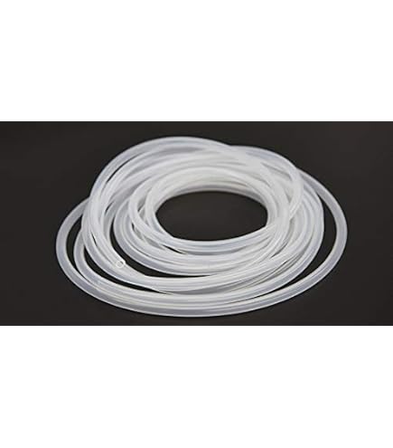 Tuyau Silicone Noir 3/16" ID X 1/4" OD - Longueur 3m (10ft) - Marque Uxcell - Neuf