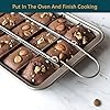Blkthun-with-Dividers-Brownie-Pan-Non-Stick-Carbon-Steel-Bakeware-with-18-Pre-Slice-Oven-Baking-Tray-30-X-20-X-5-cm Blkthun Brownie BakingTray with Dividers Brownie Pan - Non-Stick Carbon Steel Bakeware with 18 Pre-Slice, Brownie Tin…