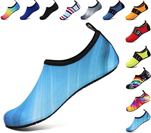 adituob Water Sports Shoes Aqua Barefoot Socks Pool Beach Swim Exercise for Women and Men