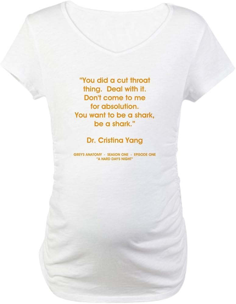 CafePress BE A Shark! Maternity Tee