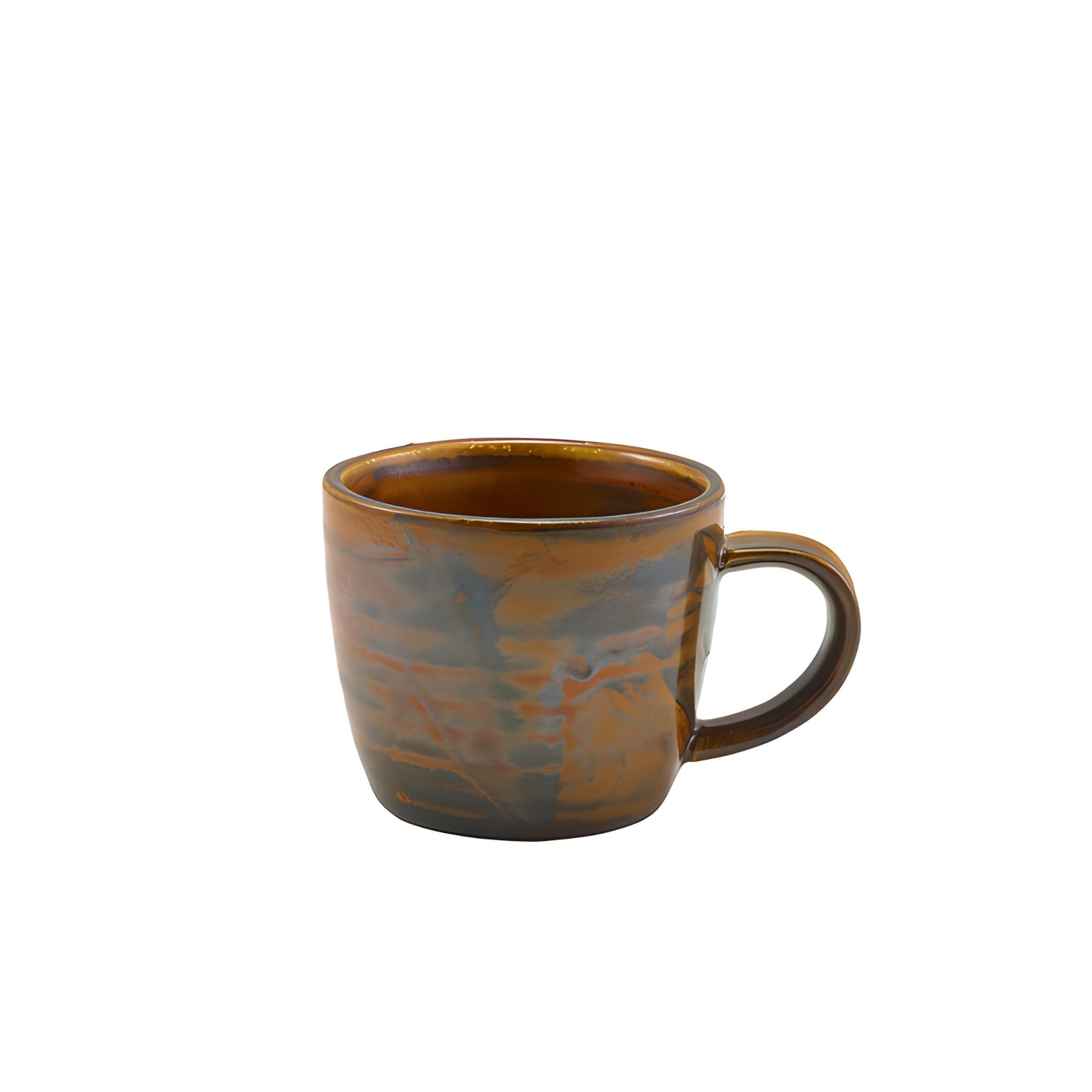 Genware Terra Porcelain, Rustic Copper, Espresso Cup, 90ml, Cup-PRC9, Pack of 6