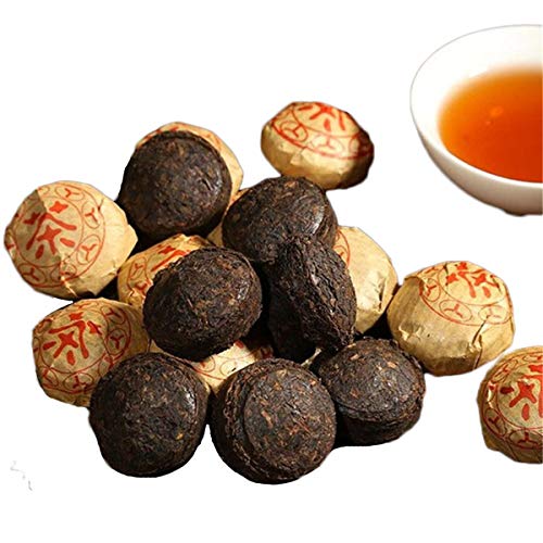250g (0.55LB) Reifer Pu'er-Tee Alter Puer-Tee Broken tuo mini cakes Yunnan gekochter Bio-Tee Schwarzer Tee Gekochter Pu-Erh-Tee Pu-Erh-Tee Chinesischer Tee Gesunder Puerh-Tee Roter Tee – Bild 5