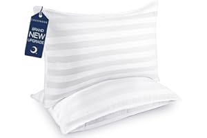 COZSINOOR Bed Pillows for Sleeping [Pack of 2] Cozy Dream Series Hotel Quality Pillows Premium Plush Fiber, Breathable Cooling Cover Skin-Friendly