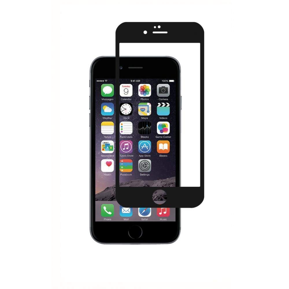 aiino - Edge to Edge Apple iPhone 6 Screen Protector Mobile Phone Accessory - Black