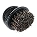 MonkeyJack Salon Barber Wood Bristles Hair Beard Cleansing Grooming Brush Men's Mustache Shaping Comb - Black