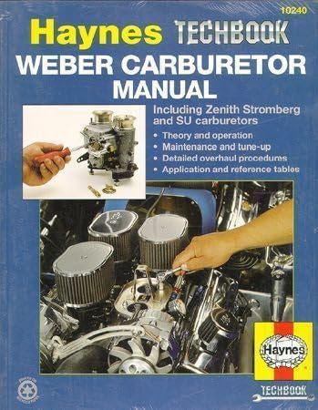 未開封Haynes ウェバーキャブ修理本 Amazon.com: Weber/Zenith Stromberg/SU Carburetor Haynes TECHBOOK