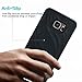 Galaxy S7 Edge Wallet Case with Mirror,Bidear(TM) Samsung Galaxy S7 Edge Case Card Key Slot Holder Kickstand Back Cover,Creative Design for Galaxy S7 Edge 5.5 inch-Black
