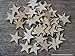 50 Small 1 inch Size Wood Stars