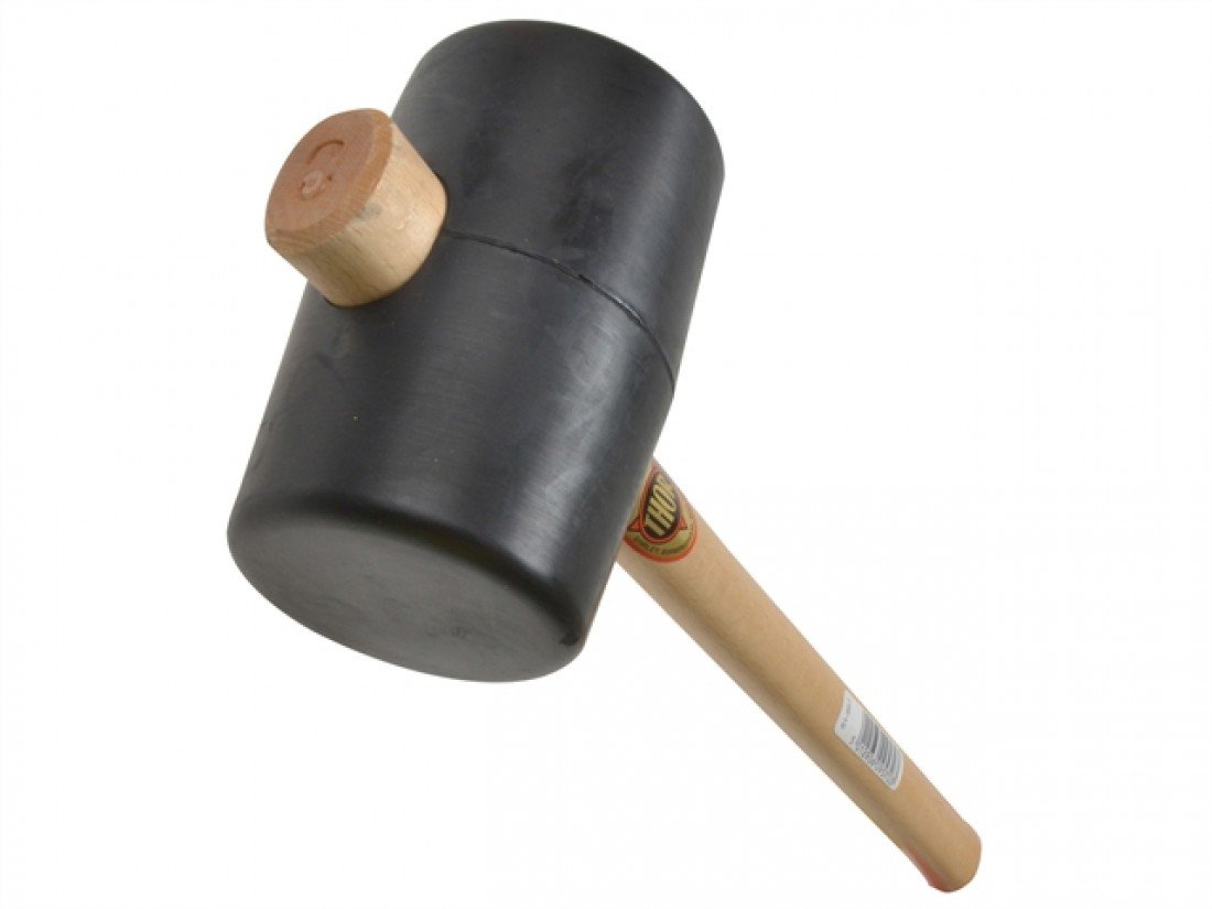 Thor 957 Black Rubber Mallet 3.1/2in