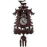 Kendal Vivid Large Deer Handcrafted Wood Cuckoo Clock