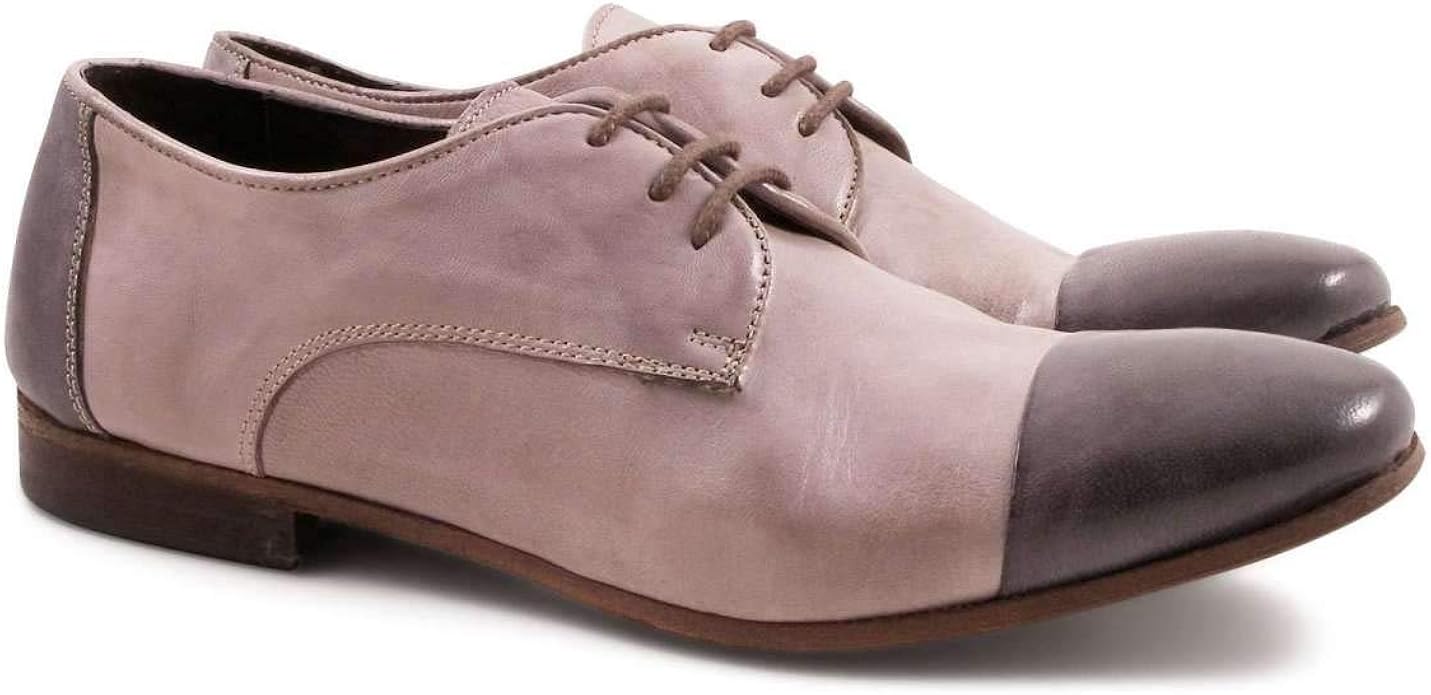 Handmade Women's Derby Shoes Made in Italy Model Number 2423/4D