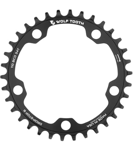 パーツ wolftooth 46t bcd 110 Amazon.com : Wolf Tooth 110 BCD Spider Asymmetric 4-Bolt