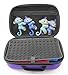 Casematix KidCase xL Toy Case Compatible with Fingerlings Baby Monkey Collector Toys , the Fun Way to Store Your Children's Play Set Collection