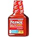 Tylenol Cold + Flu Severe Medicine w/Acetaminophen, DextromethorphanHBr, Guaifenesin, PhenylephrineHCI, Liquid Daytime Cold/Fever & Chest Congestion Relief, Warming Honey Lemon, 8 Fl. Oz