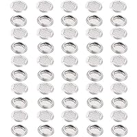 XMHF Stainless Steel Round Mesh Hole Air Vents 52mm/2inch Mounting Diameter 50Pcs