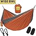 Wise Owl Outfitters Camping Hammock – 500lbs Portable Hammock with Tree Straps - Travel, Backpacking, Hiking, Outdoors Camping Gear - Single or Double