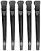 Hair Clips by Vapolli, 5 Pack, Anti Slip Dual Purpose Silicone Bands with Tough Steel Spring Protect Hairs from Breaking & Offer Professional Grip without Markings or Creases, Ideal for DIY Hair-Styling or Haircuts –Packaged in Reusable Non Woven Bag