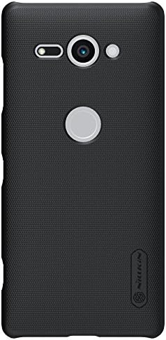 Sony Xperia XZ2 Compact Case, PC Ultra Slim Thin Light Curved Ultra Fit Cover, Non-Slip Salient Point Surface for Excellent Grip Anti-Fingerprint Protective Case for Sony Xperia XZ2 Compact(Black)