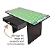 Little Partners Kids Football Fan Desk – Activity Play Table with Sports-Themed Graphics for Playroom, Daycare, Preschool | Durable Wood Construction with Drawer