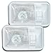 Leisure LED 2 Pack 12V RV Ceiling Dome Light RV Interior Lighting for Trailer Camper with Switch, Single Dome 300LM (Natural White 4000-4500K, 2-Pack)