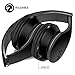 Sentey Headphone with Microphone for Travel Work Running Sport Kids Women Headphones Headset for Music Gaming Premium Mesh Cable Deluxe Carrying Case Included Ls-4224 PLUS New Driver Update Flow Black