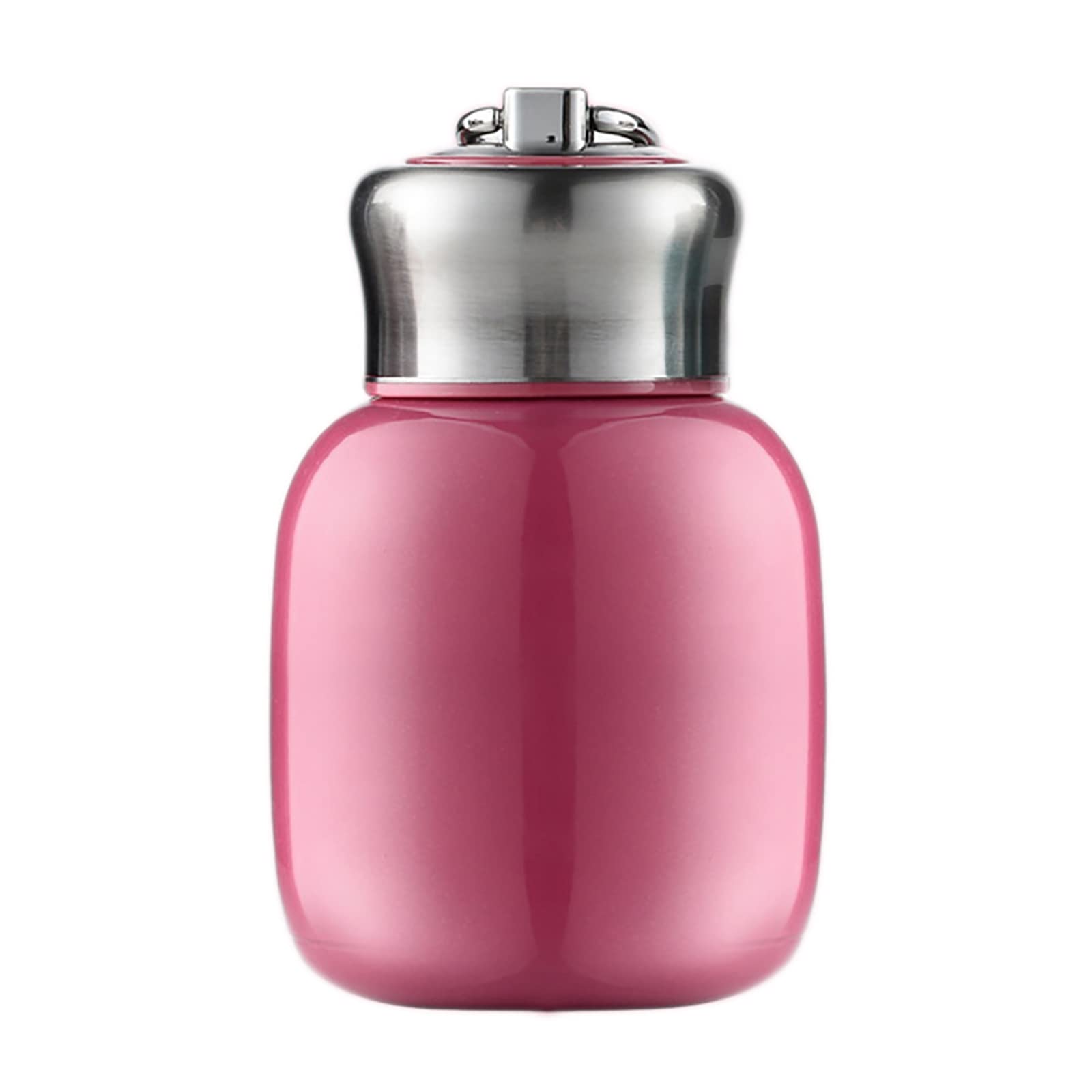 XUDREZ Small Thermal Flask, 202ml Mini Vacuum Flasks Vacuum Insulated Water Bottle Non-Leak Juice Milk Vacuum Hot and Cold Water Bottle Girls Boys Kids Adults Gift