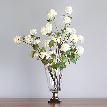 European Luxury High Foot Transparent Glass Vase Flower Flower