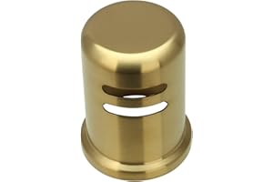 Brushed Gold Brass Finish Kitchen Dishwasher Air Gap Cap, Air Gap Cover for Replacement - Akicon…
