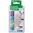 Clover 3189 Mini Wonder Clips (50 Pcs. Assorted Colors )