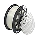 CCTREE 1.75mm PLA 3D Printer Filament Accuracy +/- 0.03 mm 1kg Spool (2.2lbs) for Creality Ender 3/Ender 3 Pro,CR-10S/CR-10S Pro, Transparent