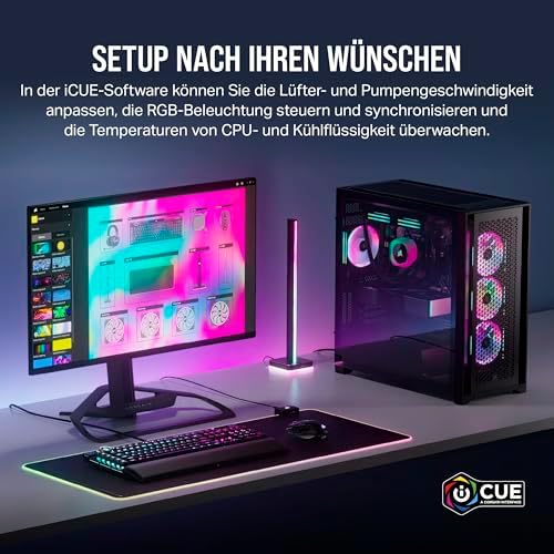 iCUE LINK QX140 RGB 140mm Magnetic Dome RGB Lüfter - Schwarz