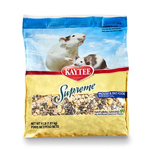 Kaytee Supreme Mouse and Rat Food, 4-lb bag