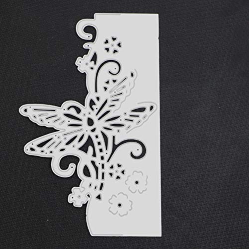Ireav 3D Dragonfly Stencil Metal Cutting Die Craft Greeting Card Making Decor Mold Album Book Decoration Embossing Stencil ï¼15.5 x 9.4 cmï¼ - Thumbnail 3