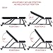 Valor Fitness Adjustable Weight Bench for Flat or Incline Bench Press with Wheels DD-21 Workout Benches for Home