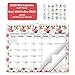Small 2020 Calendar (Floral) 8x6, Use Now to December 2020, Monthly Wall Calendar, Hanging Mini Bulletin Board Calendar with Stickers for 2019-2020 Calendar