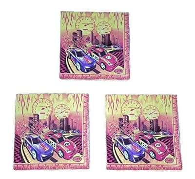 Race Car Nascar Fans Celebration Birthday Party Napkins (48)