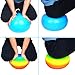 actearlier Play Ball for Kids - Set of 4 KickBalls with Pump Including A Rainbow Playground Ball and Three Beach Balls