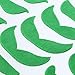 OULII Green Mustache Beard Self Adhesive Fake Mustache Costume St. Patrick's Day Accessories for Party Supplies 48 PCS