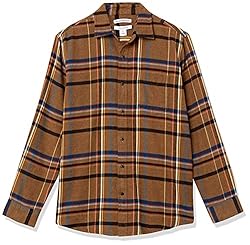 Amazon Essentials Men's Long-Sleeve Flannel Shirt