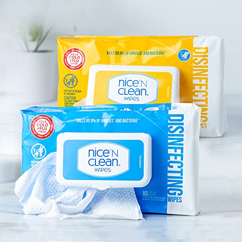 Nice 'N Clean Disinfecting Surface Wipes 304ct Cleans & Disinfects