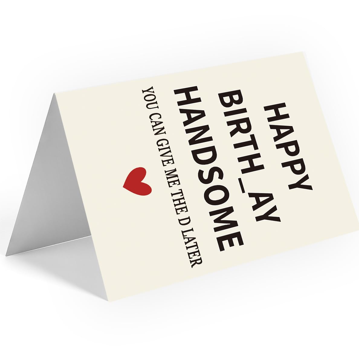 Funny Birthday Card & Gifts for Men Husband Boyfriend Him, Happy Bday Card